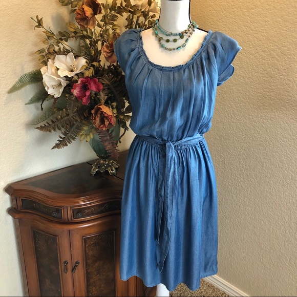 Lauren Conrad Lyocell Denim Sun Dress - Picture 2 of 8